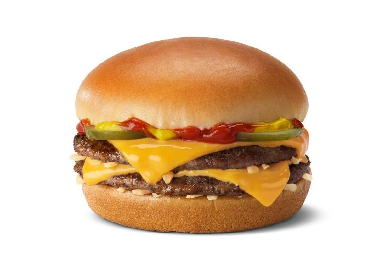 ハンバーグラー マクドナルド マック ハンバーガー ビッグマック チーズ US 643d79140a29b4001880de6f.jpg