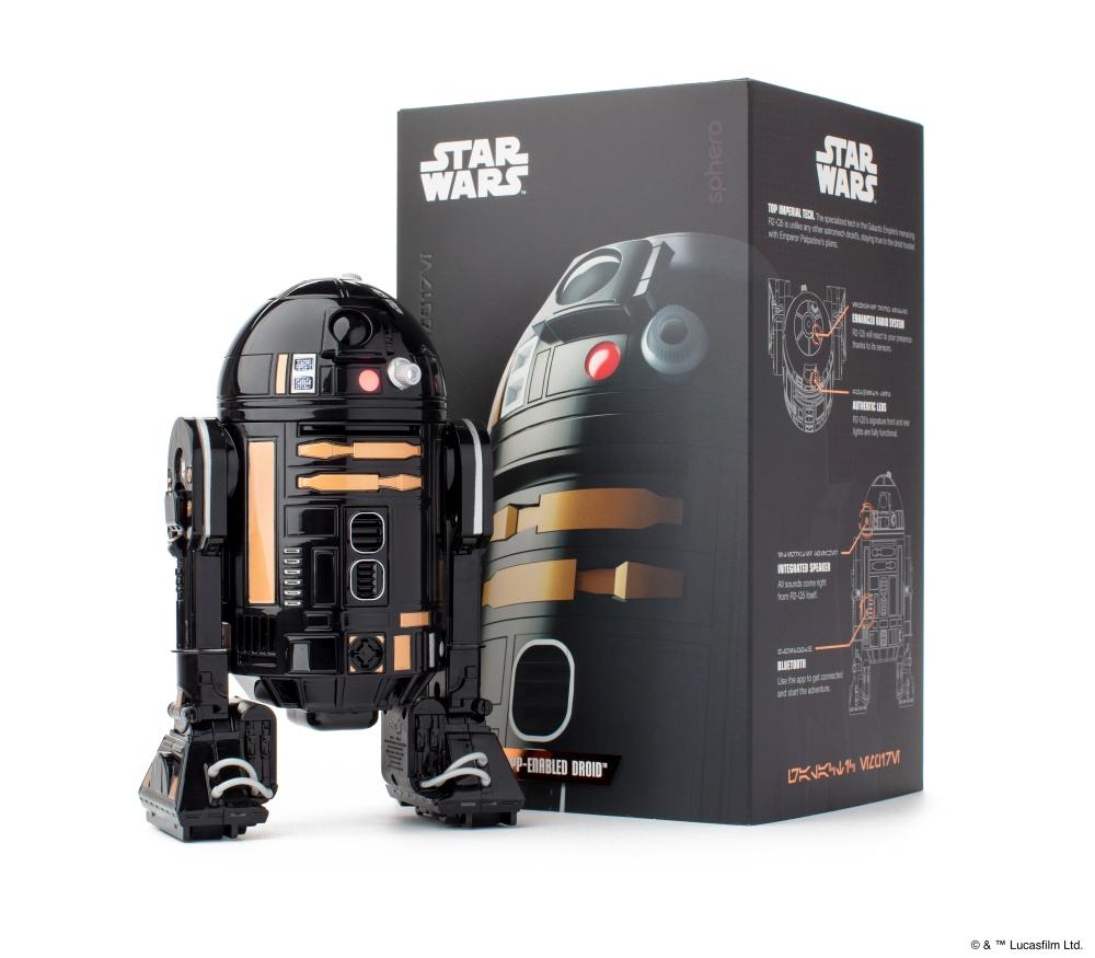 Sphero社から帝国のドロイド「黒いR2」ことR2-Q5のロボット・トイが