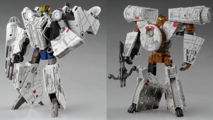 ミレニアムファルコンがロボットに変身!! スターウォーズと