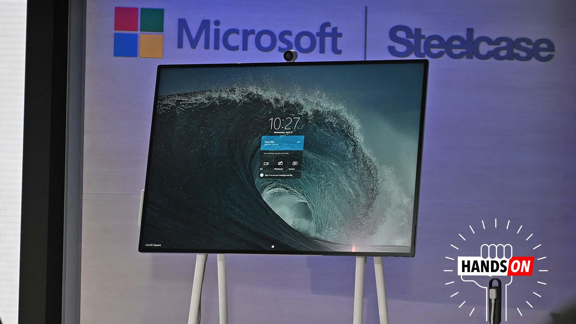 100万円の巨大なSurface：デジタルホワイトボード「Surface Hub 2S