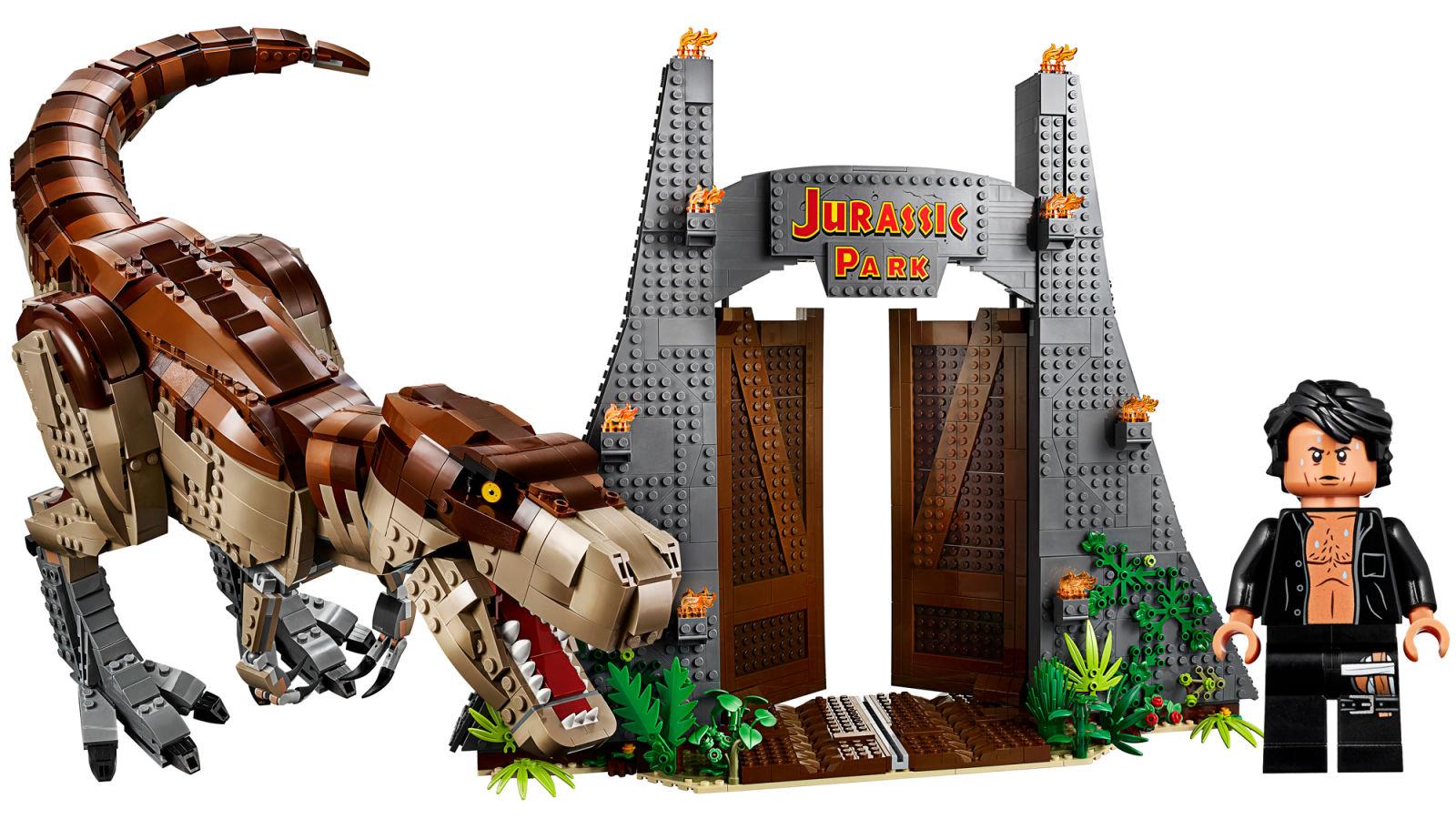 レゴの『ジュラシック・パーク』セットが登場！ 胸はだけたジェフ 