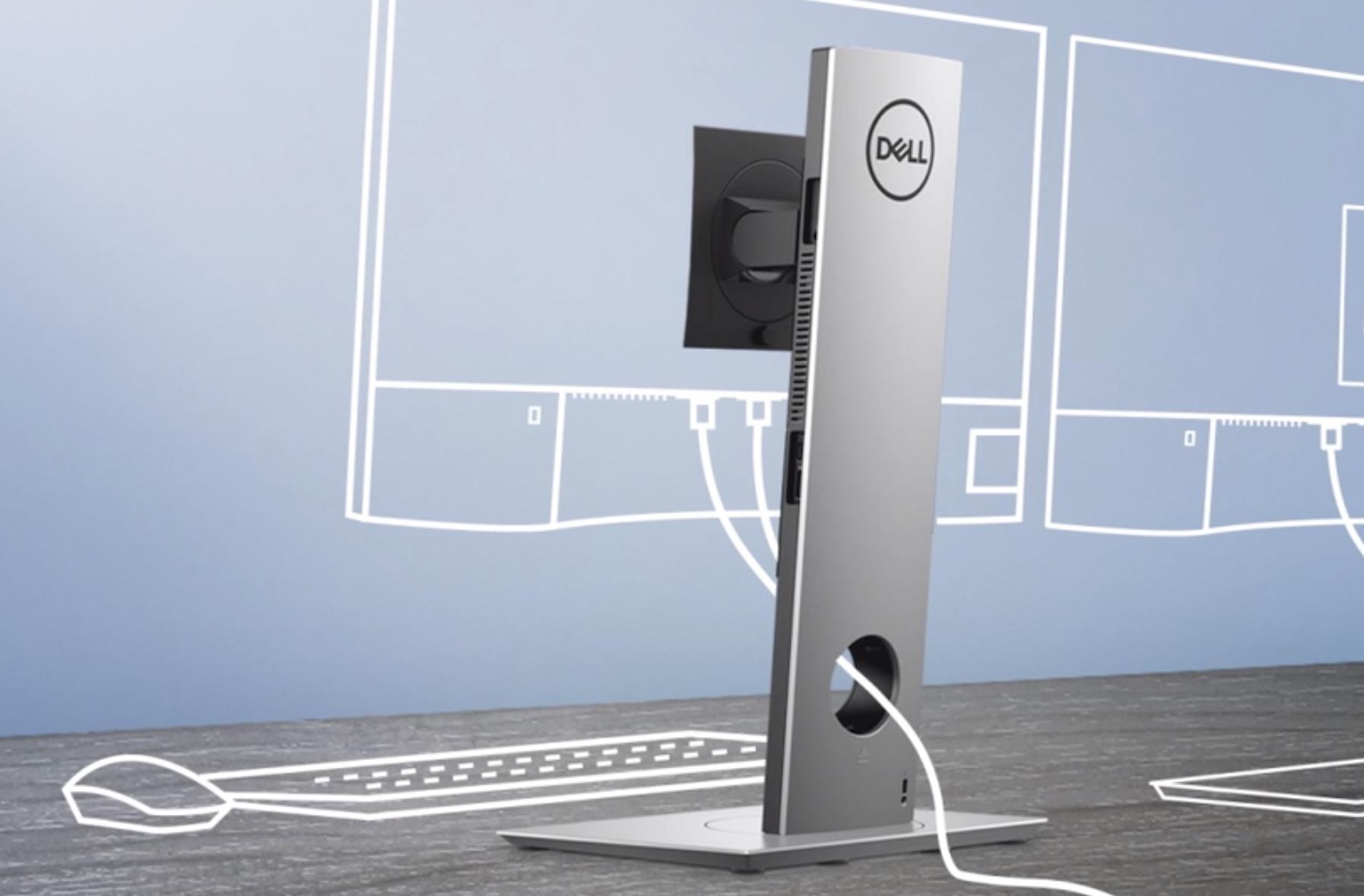 DELL タッチ対応モニター アーム＆ミニPC付き 中古 DELLのディスプレイアーム、Core i7まで載ります | ギズモード・ジャパン