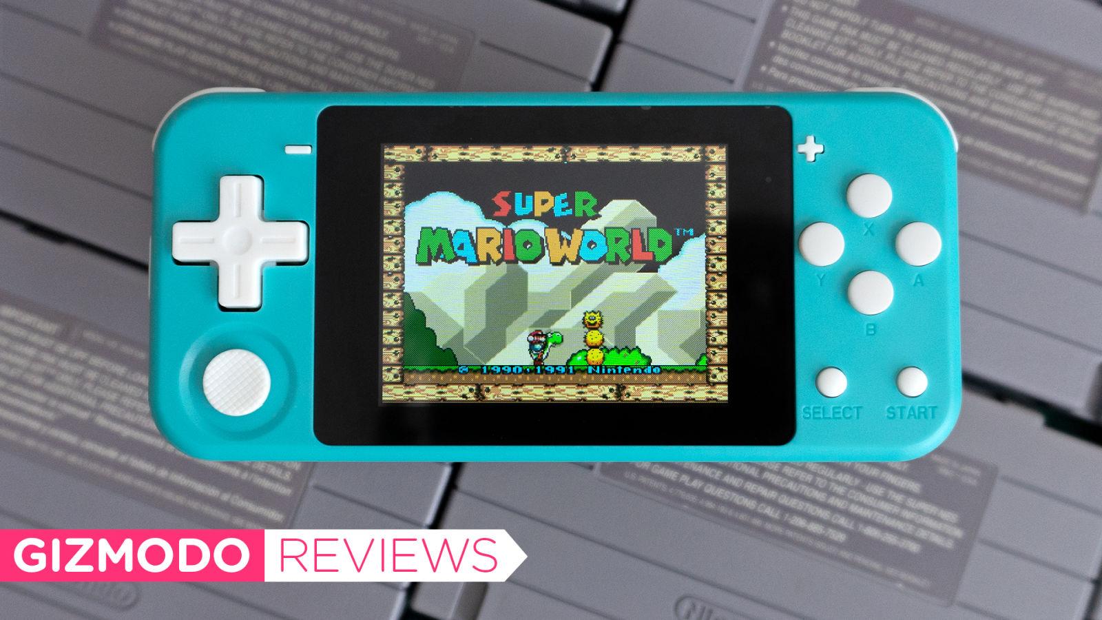 Switch Liteみたいなクラシックゲームエミュレータ。パワー不足だけど