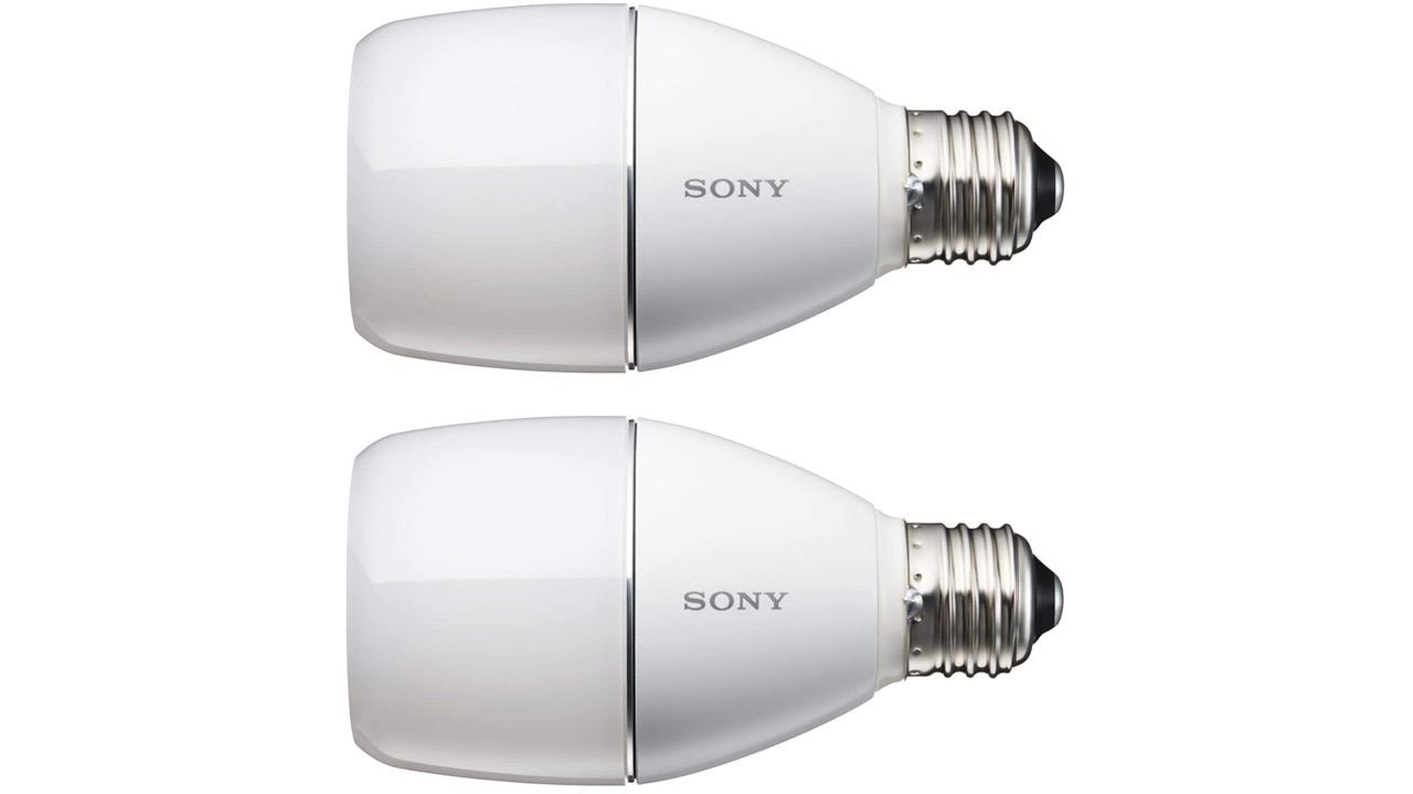 ソニーLED電球スピーカー＋LineMeセラミックコード　黄／唐茶※リモコン欠品 Amazonセール】えっ、ソニーのLED電球？ えっ、スピーカーなんですか