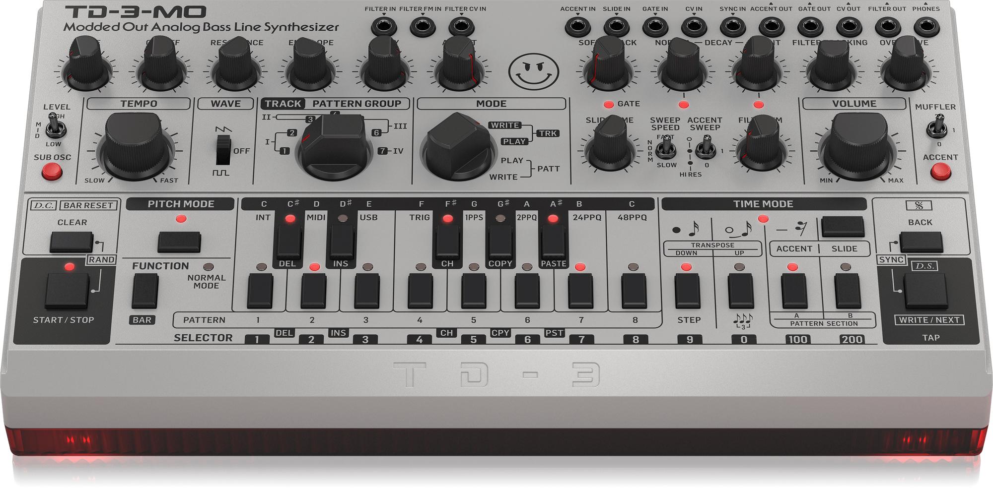 behringer アナログベースマシン TD-3-AM TB-303クローン？ 210712td3mo_01.jpg