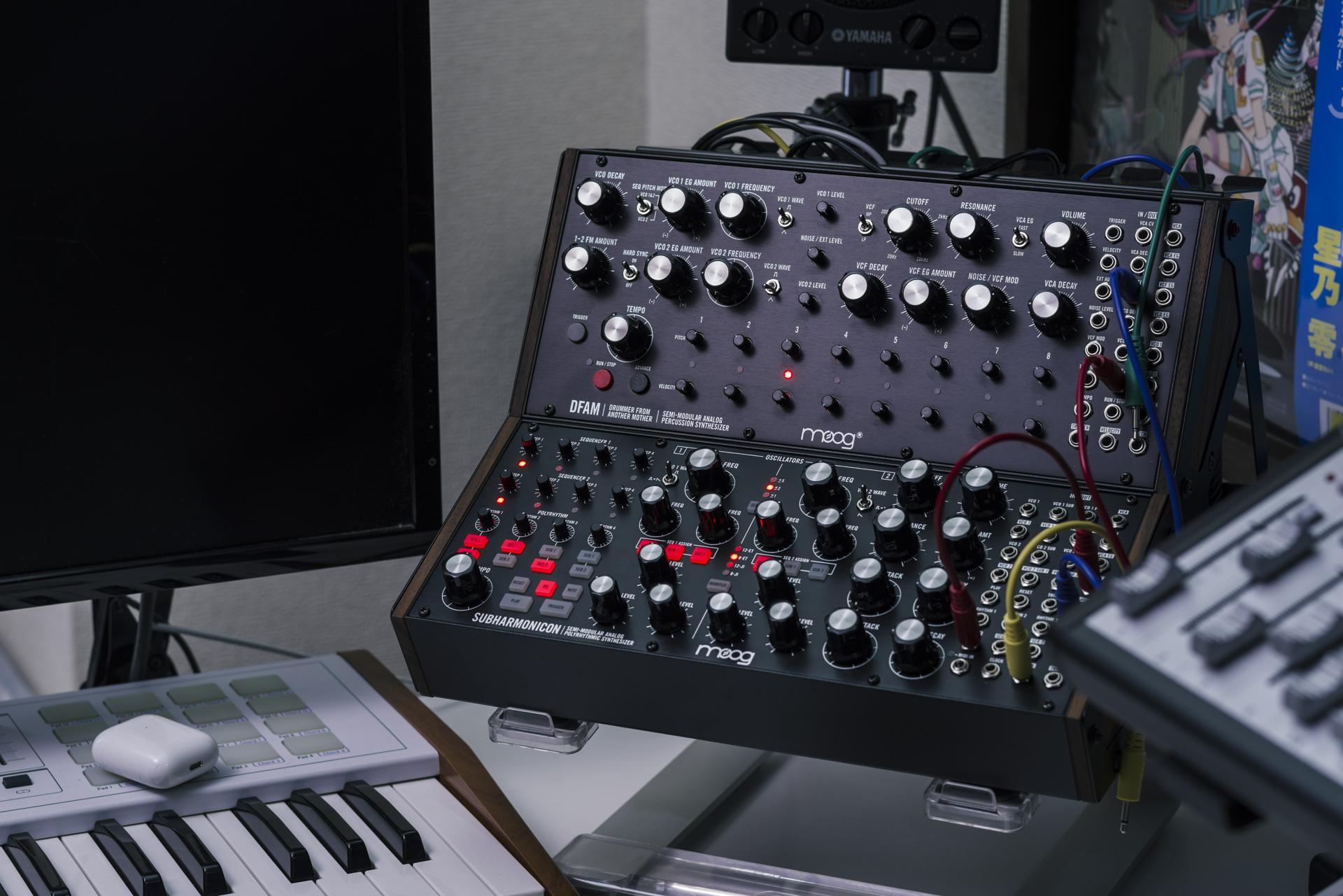 このツマミが、日常に創造性をもたらす。アナログシンセ「Moog Sound