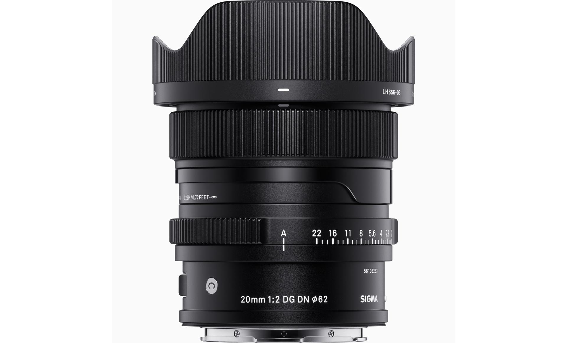 【美品】シグマ10-20mm超広角レンズ❤プロ並みの写真も撮れる❤キャノンEF用 手のひらサイズでかっこいい超広角レンズ。シグマ「20mm F2 DG DN