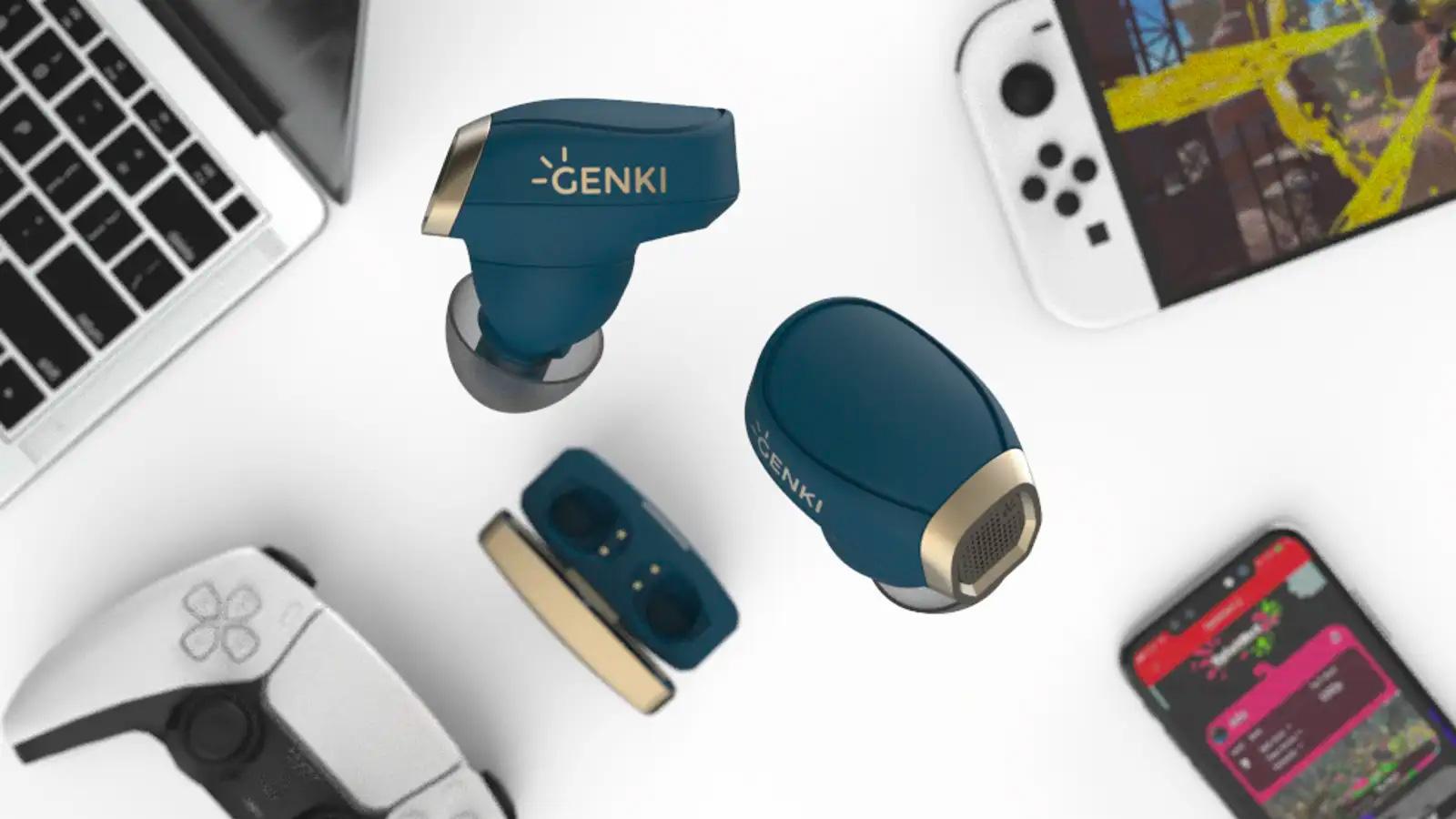 ふたつのデバイスを同時に聴ける画期的なワイヤレスイヤホン「GENKI