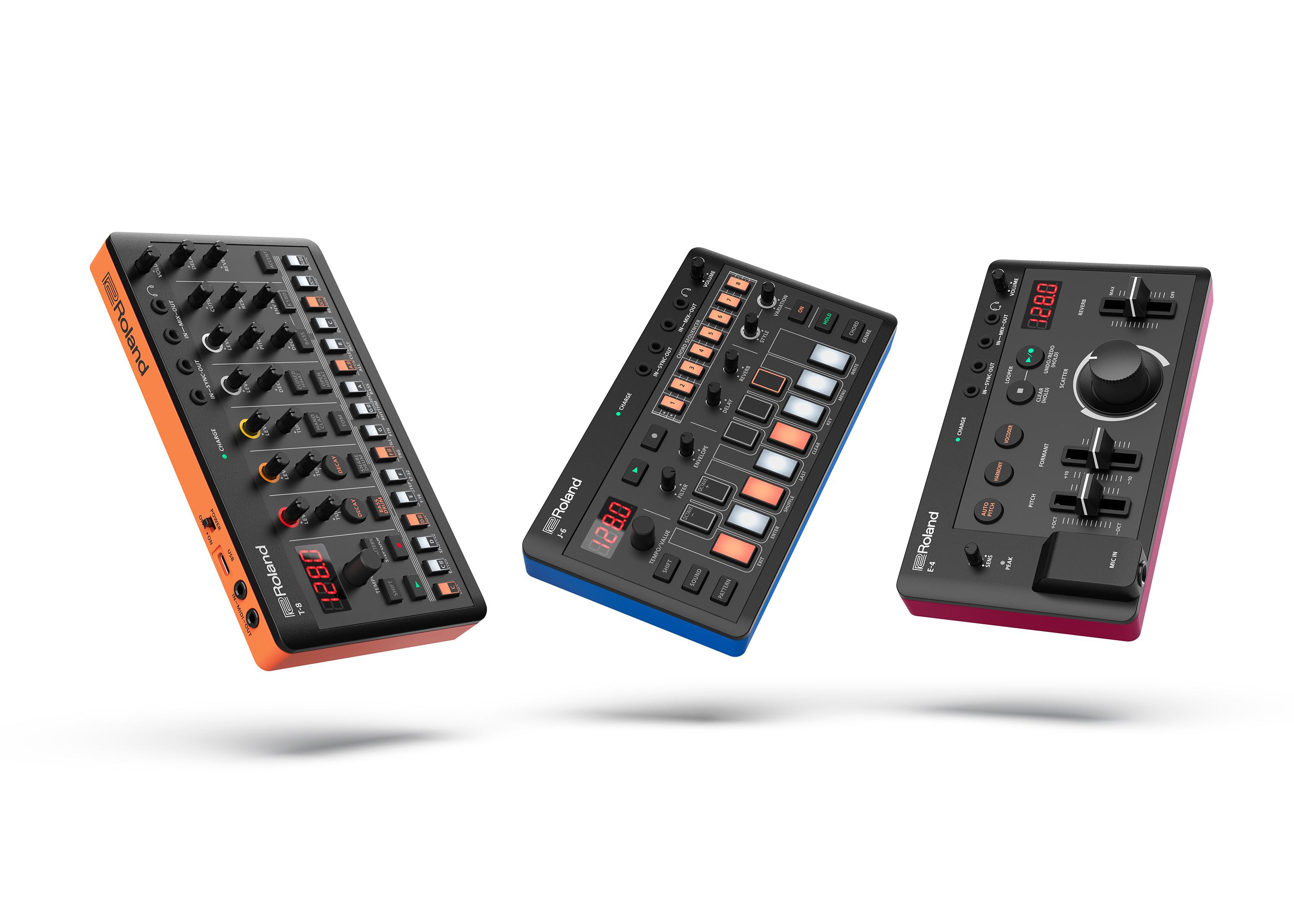 ローランドから小さな電子楽器シリーズ「AIRA Compact」が登場。伝説の