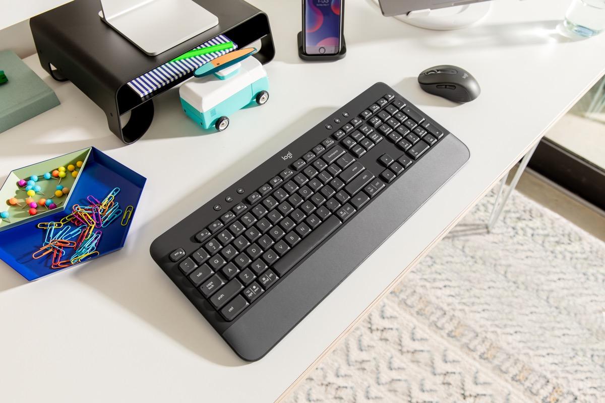 パームレストって優しさだよね！ ロジクールの「SIGNATURE K650」は