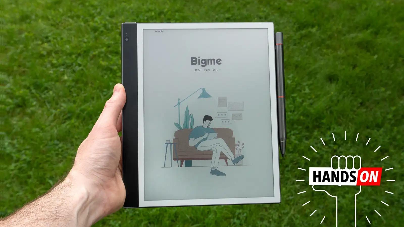 Android搭載のカラー電子インクタブレット「Bigme InkNote Color」が
