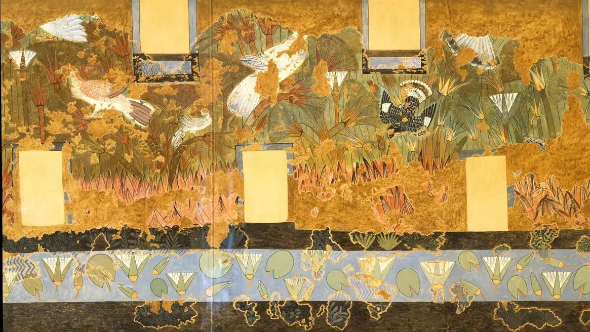 古代エジプト・アマルナ時代の壁画の研究が進み、描かれた鳥の種類が