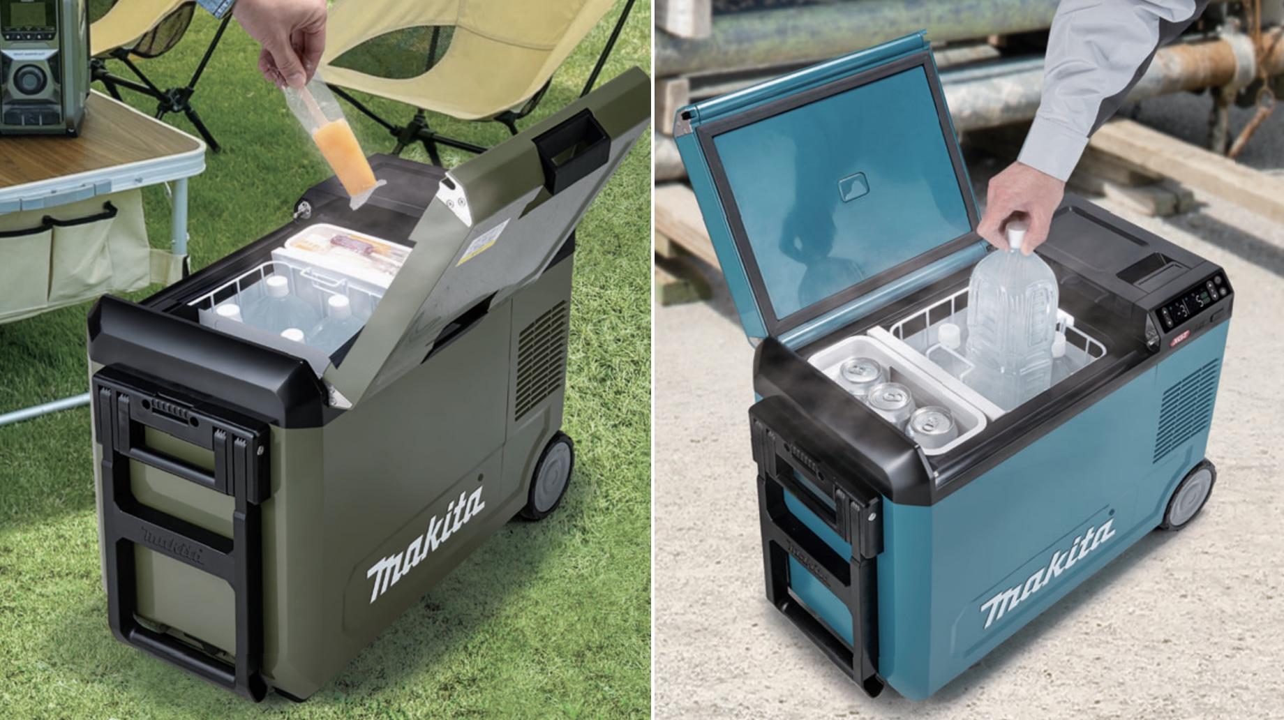 Makita マキタ 冷蔵庫 マキタのポータブル冷蔵庫で、現場とレジャーのヒーローになる