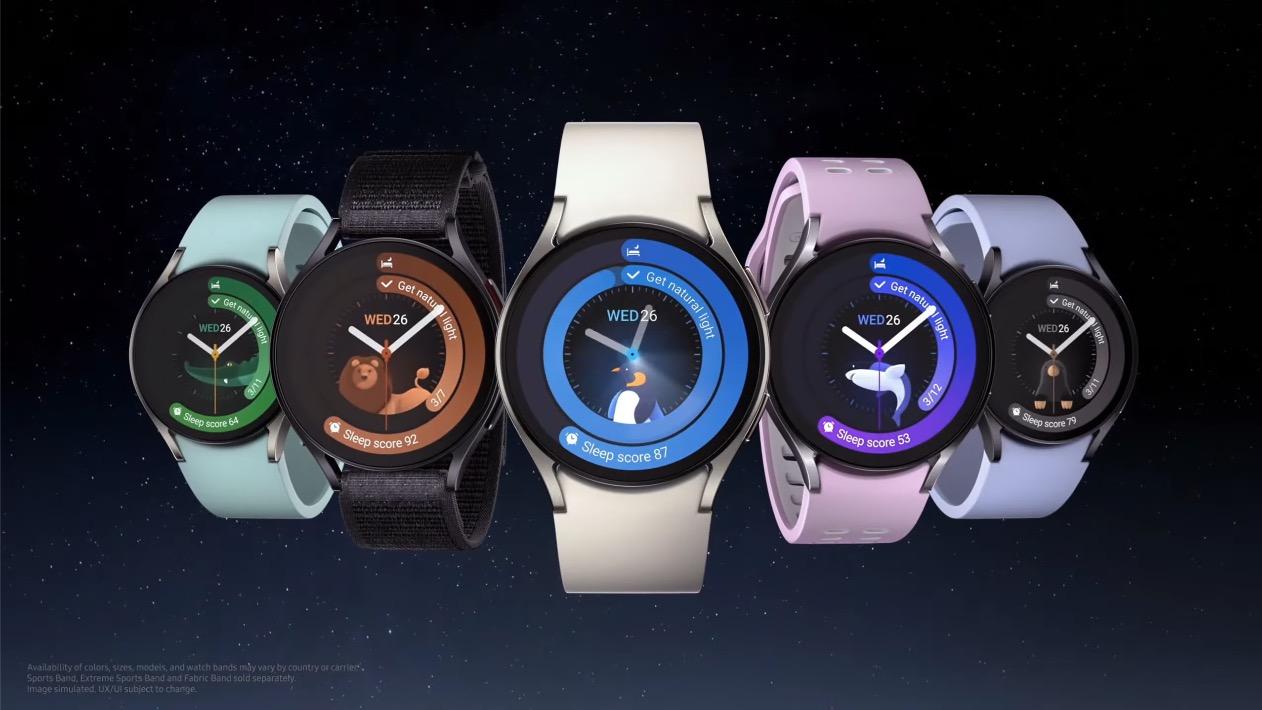 サイズはそのまま大画面に。「Galaxy Watch6」「Galaxy Watch6 Classic 