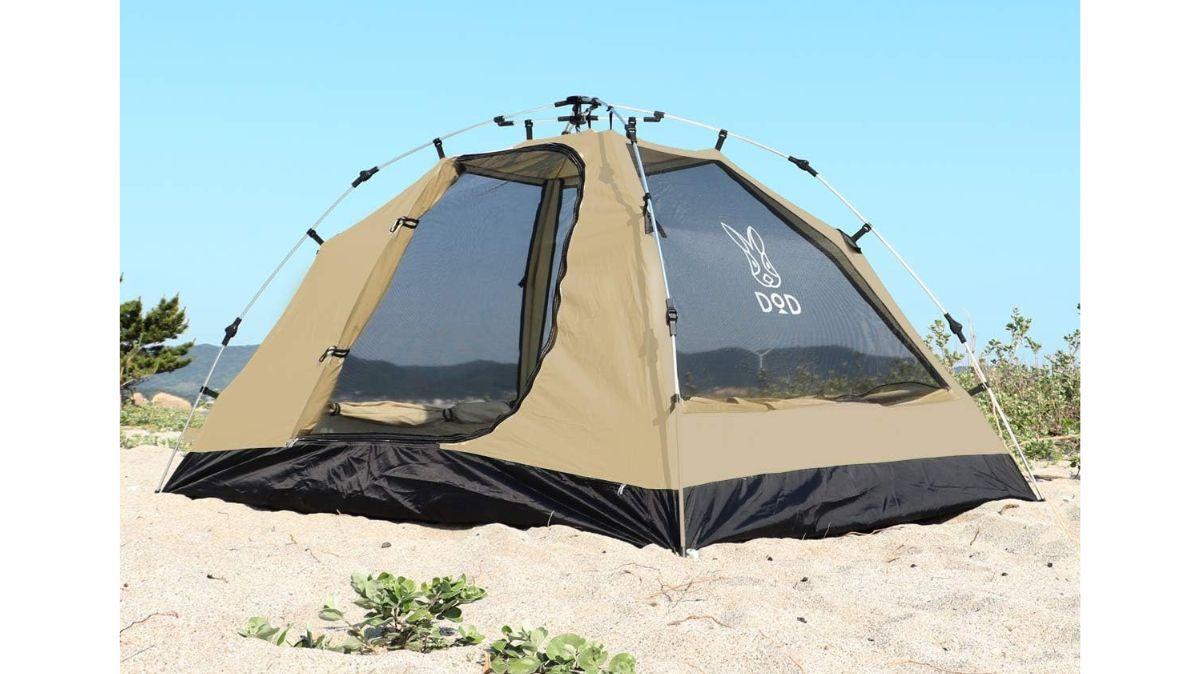 3人用で1.7万。シーズン通して使えるDODの「カンガルーテント