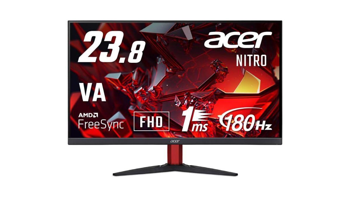 最終値下げ！Acer ゲーミングモニター180Hz 180Hz/1ms駆動で1.6万円は大満足では？Acerのゲーミングモニターが過去