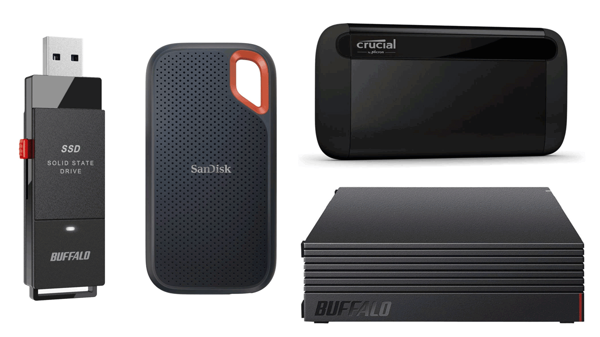 BUFFALO 外付けHDD 4TB 初期化、動作確認済み バッファローの外付けHDDが4TBの大容量で驚愕の8,990円に。もう容量