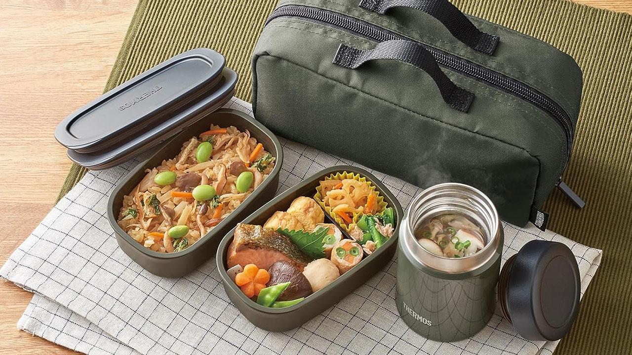サーモス（THERMOS）ランチタイム快適5点セット サーモスの最強ランチセット、あつあつスープとお弁当が楽しめちゃうよ