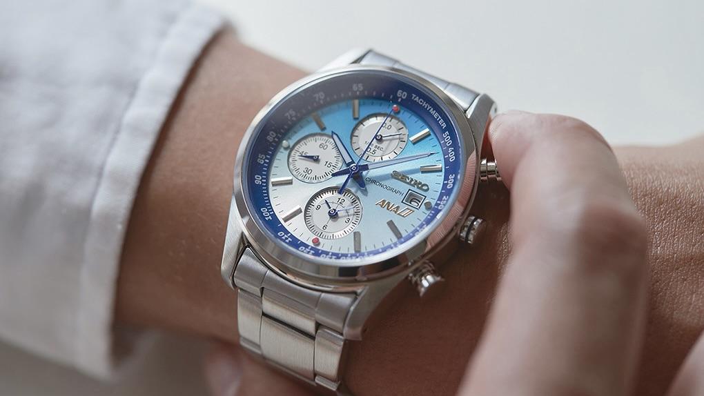 ANA×映画ハッピーフライトコラボ SEIKO 腕時計 腕時計 ANA×映画 