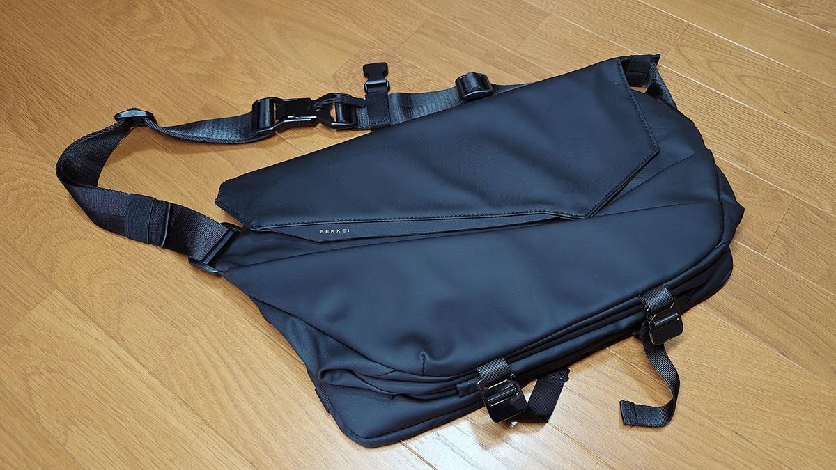 便利機能が満載！ 必要な荷物に素早くアクセスできる「SEKKEI MX-sling