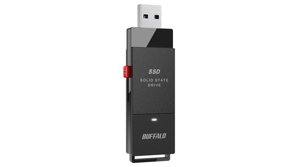 買いどき来ました。そのまま挿せるバッファローの1TBスティックSSDが