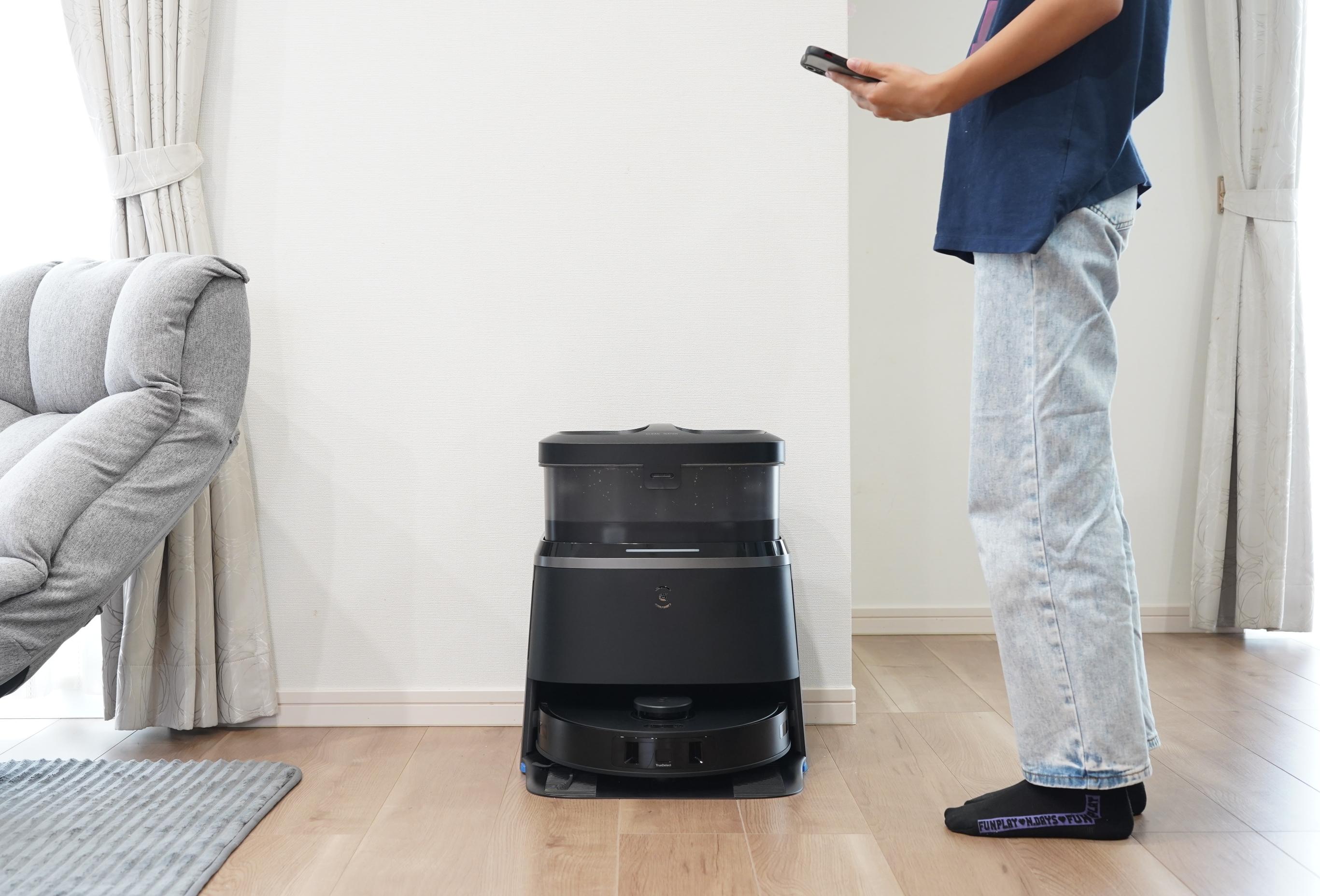 ECOVACS 見守りカメラ T30S Pro ロボット　掃除機　エコバックス 全自動、機能もりもりなのにシュンッと小型化。エコバックスの新作が