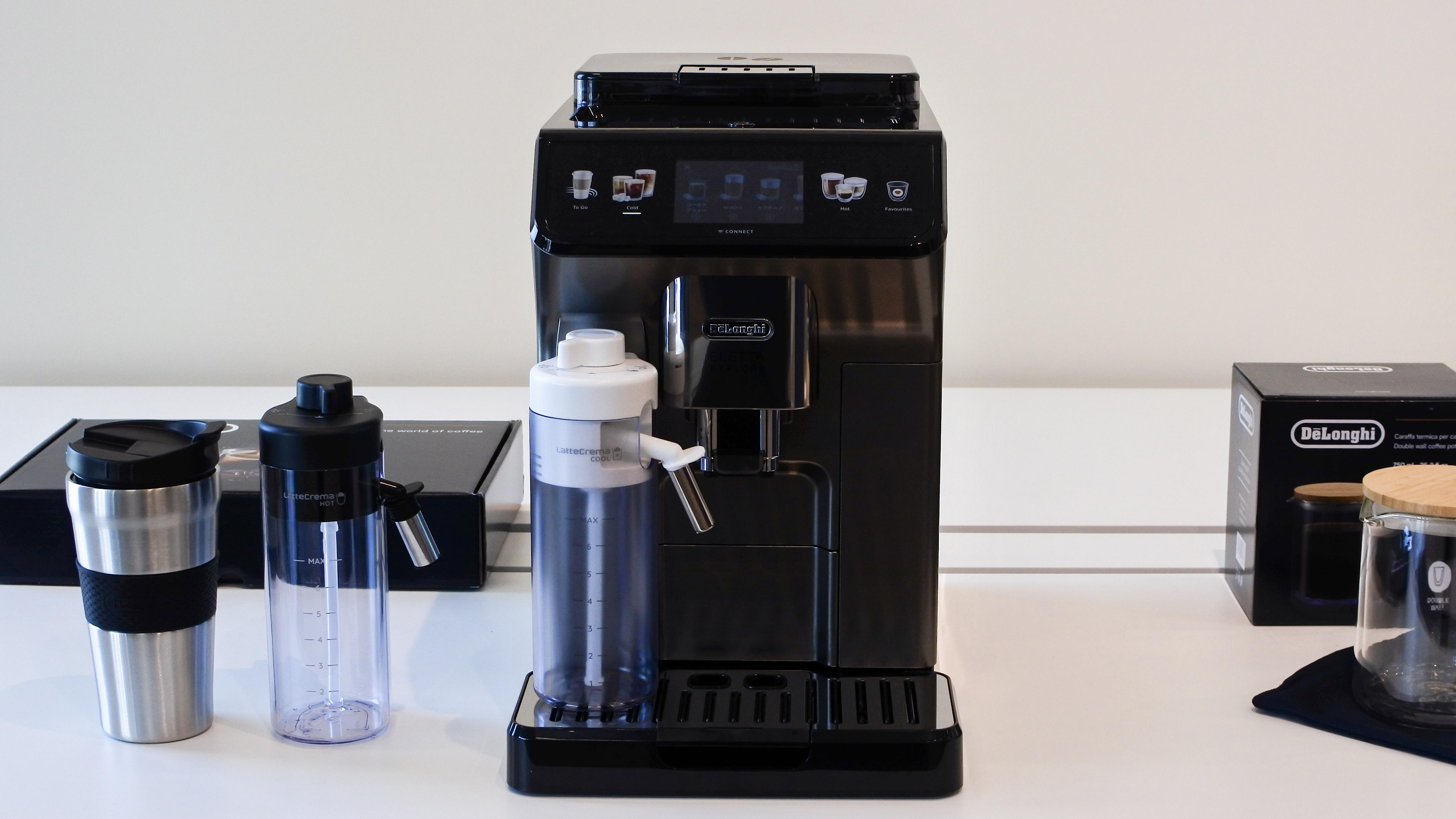 タッチパネルで簡単操作。わずか5分で水出しコーヒーが作れる全自動