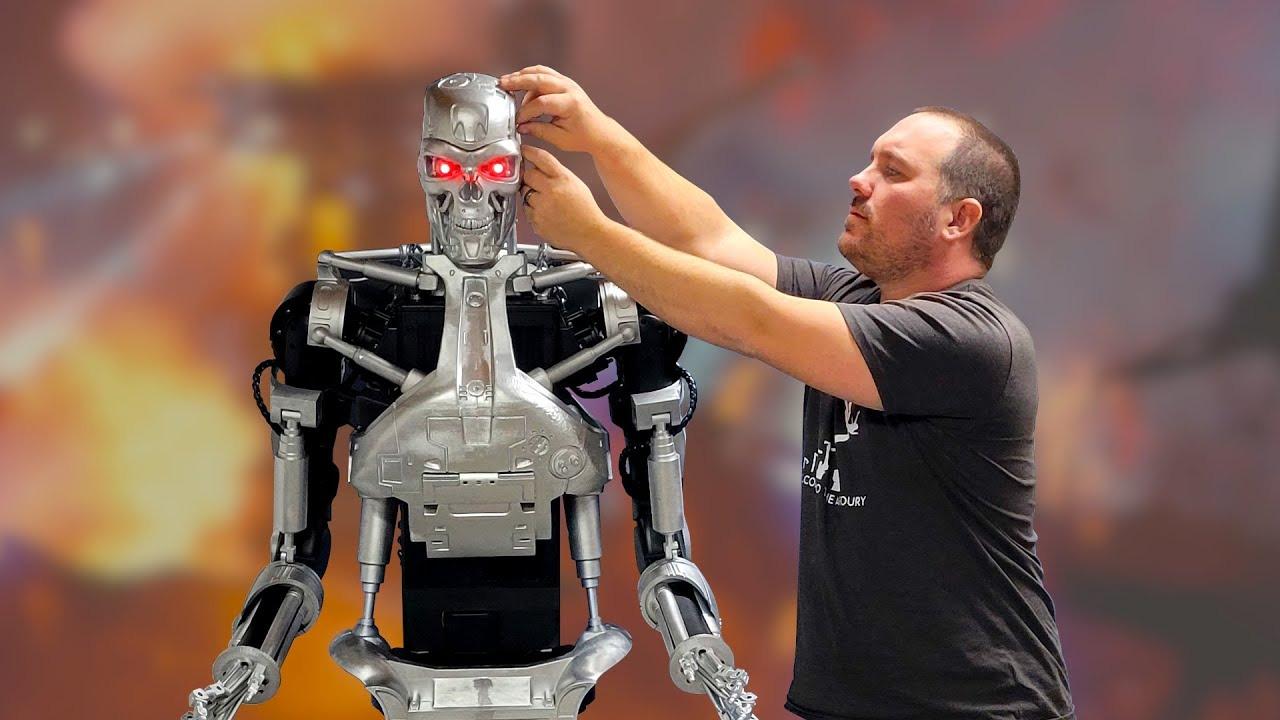 ターミネーター　T-800 今の技術で『ターミネーター』T-800を再現。そんなに怖くない