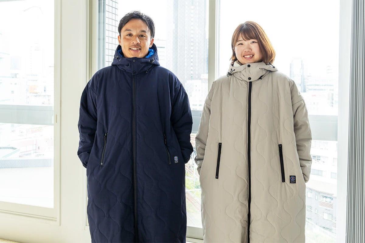 暖房要らずで快適生活。着る寝袋「モモンガ」が冬の節電事情を変える