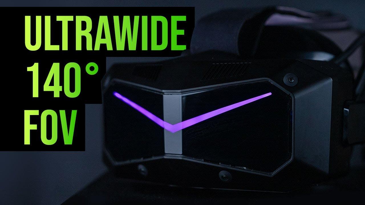 140度。視野角広すぎヘッドセット Pimax Crystal SuperでVR新体験を