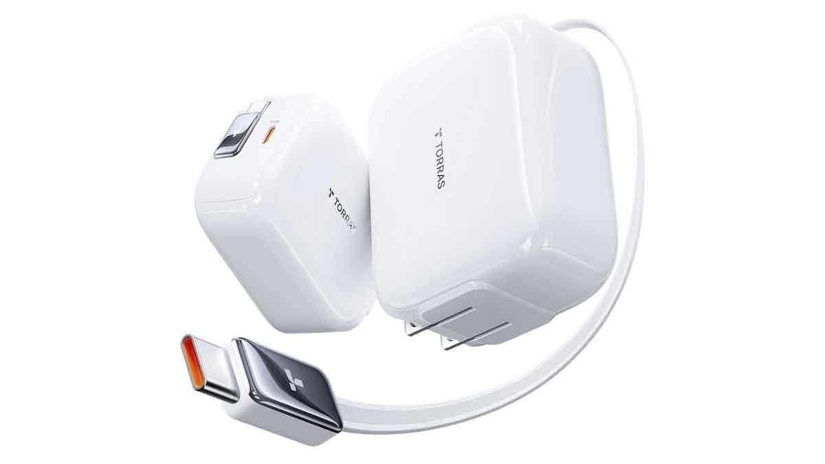 TORRASのケーブル内蔵充電器＆MagSafe対応バッテリーで日常を