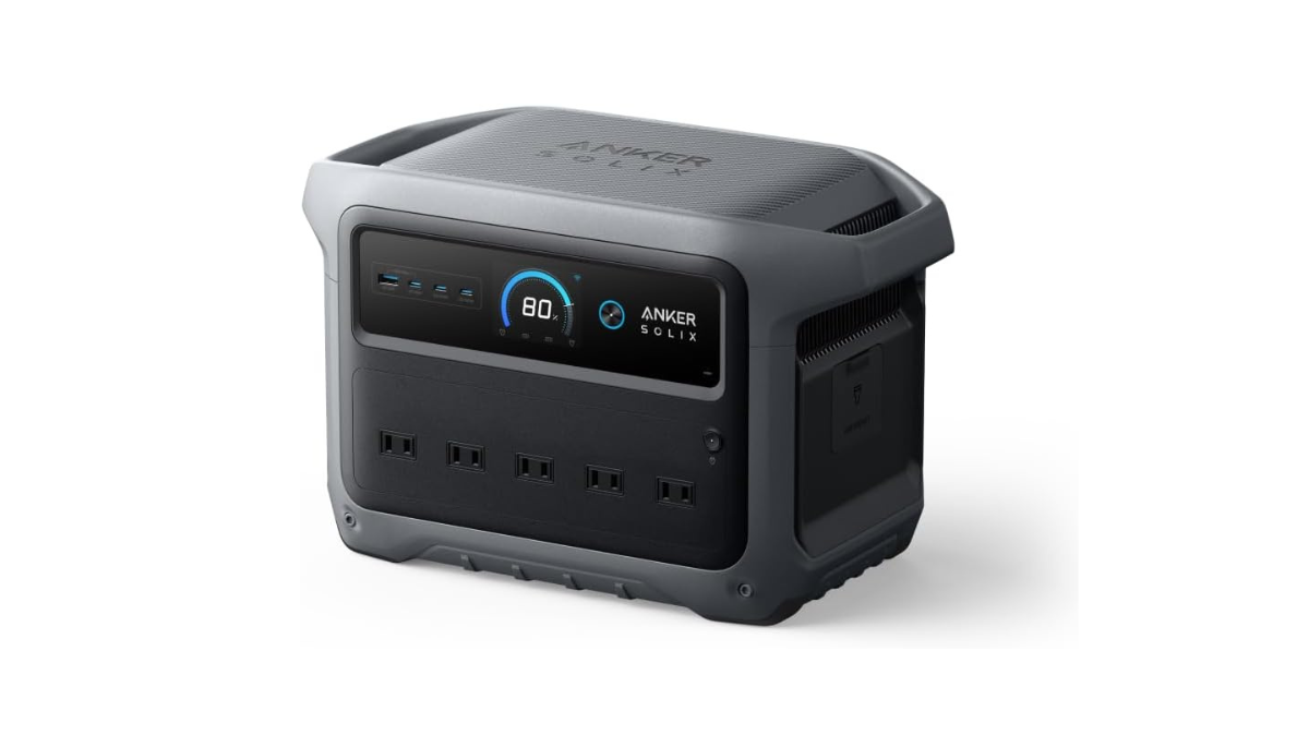 ANKER SOLIX ポータブル電源【地震対策】【防災グッズ】参考価格12万円 コンパクトなのに家電級。防災・アウトドアに最適なAnkerポータブル