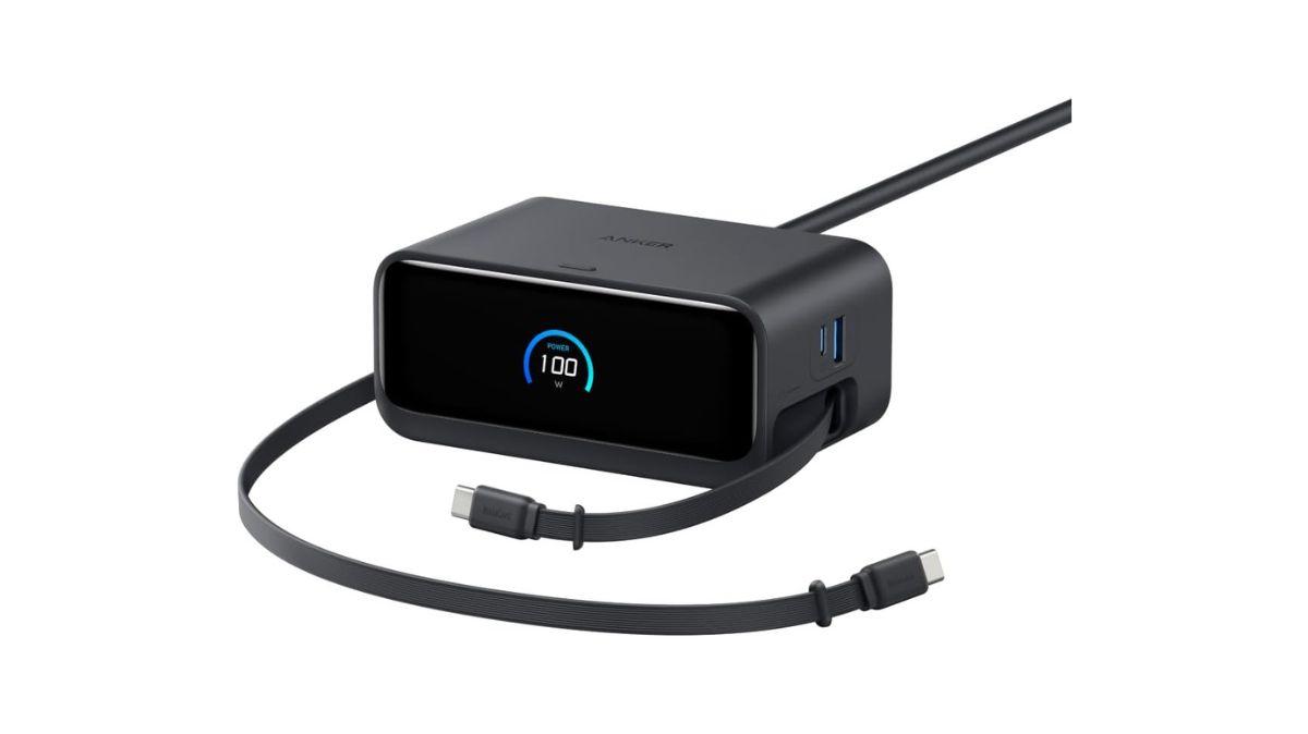充電器に｢ケーブル内蔵｣だと？ Ankerがデスクの配線ごちゃつきに終止符