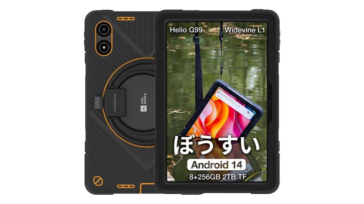 温泉でもエンタメ三昧。超防水・高画質の「タフネス」タブレットがある