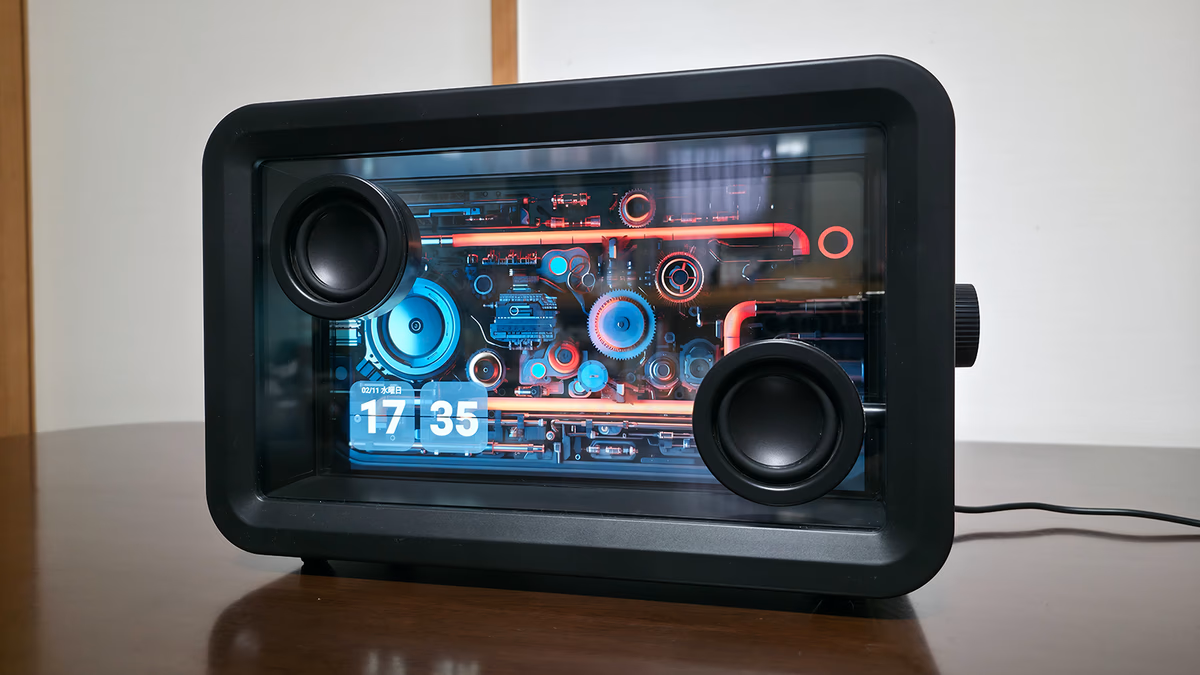 memet タッチスクリーン スピーカー 本体 ただのスピーカーじゃなかった。音にビジュアルが付属してくる「Aerial