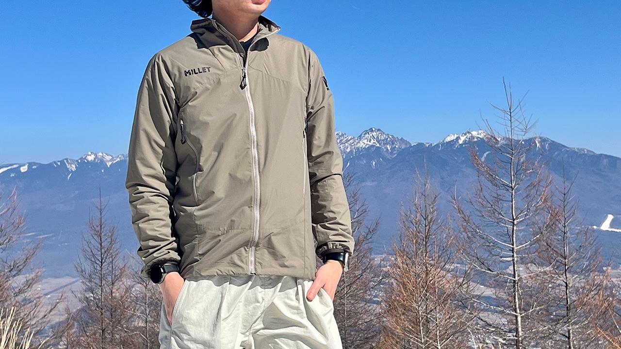 撥水なのに通気する。春の外遊びにちょうどいいミレーの一着 