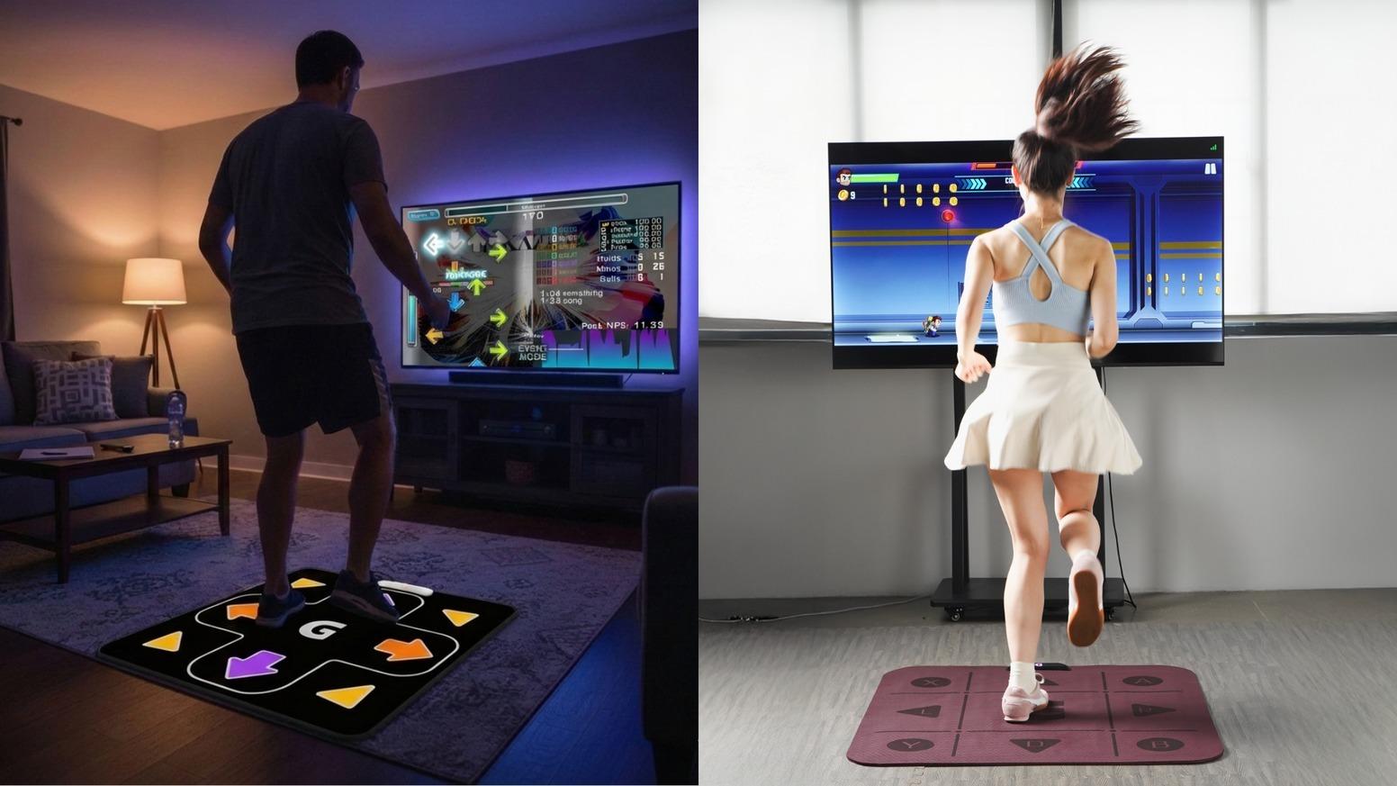 ダンレボみたいなマットで、ゲームしながら運動不足解消しようぜ