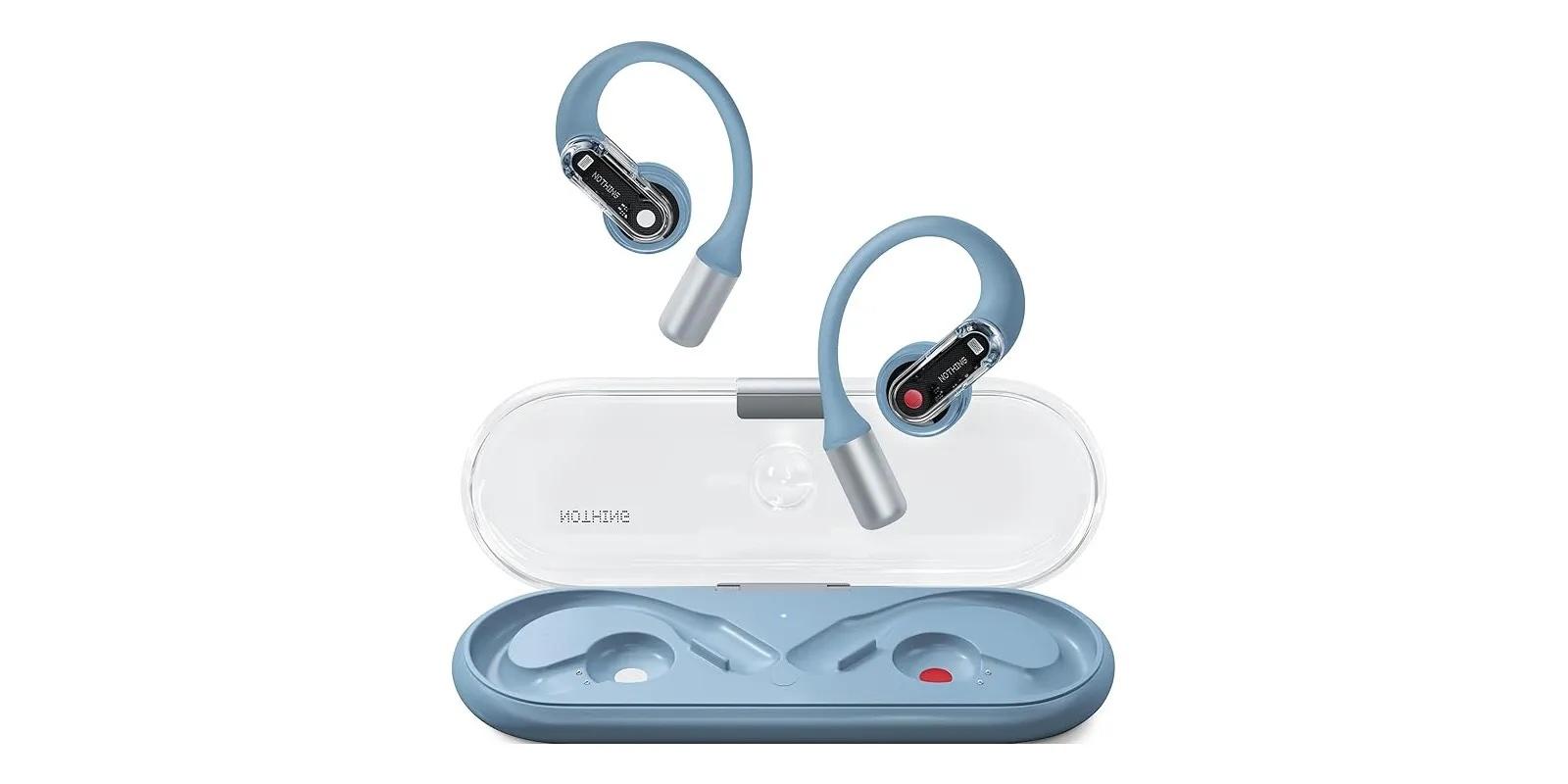 Nothing　スマホ・イヤホンセット Nothingのオープン型イヤホンEar (open) に新色「ブルー」が登場