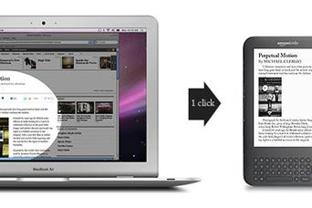 WebページをブックマークレットにしてKindleに送るWebアプリ「SENDtoREADER」
