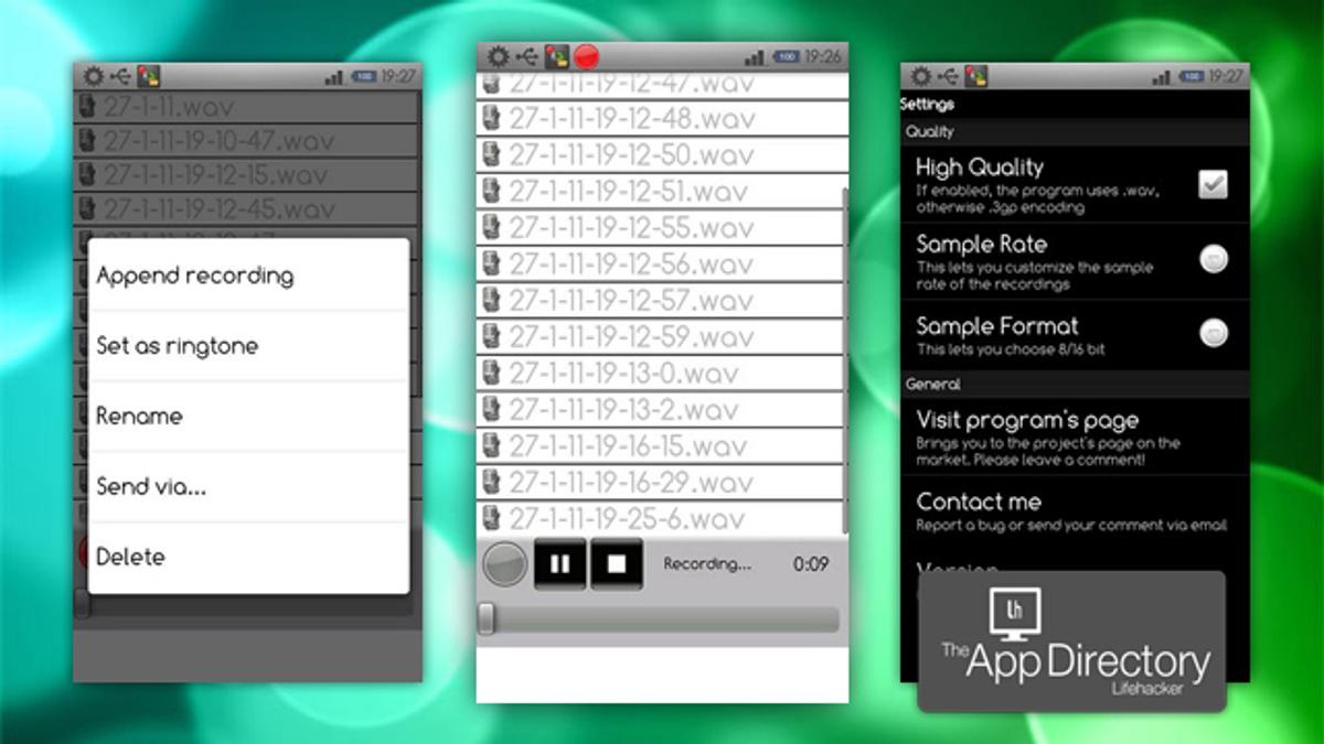 米lh編集部イチオシのandroid用ボイレコアプリは Tape A Talk ライフハッカー ジャパン