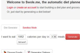 あなたにぴったりのダイエット計画を立ててくれるサービス「Swole.me」