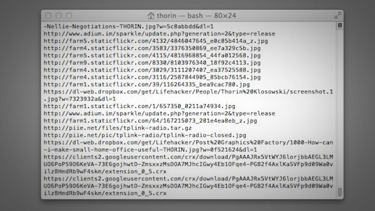 ダウンロード履歴を表示させるmacのターミナルコマンド ライフハッカー ジャパン