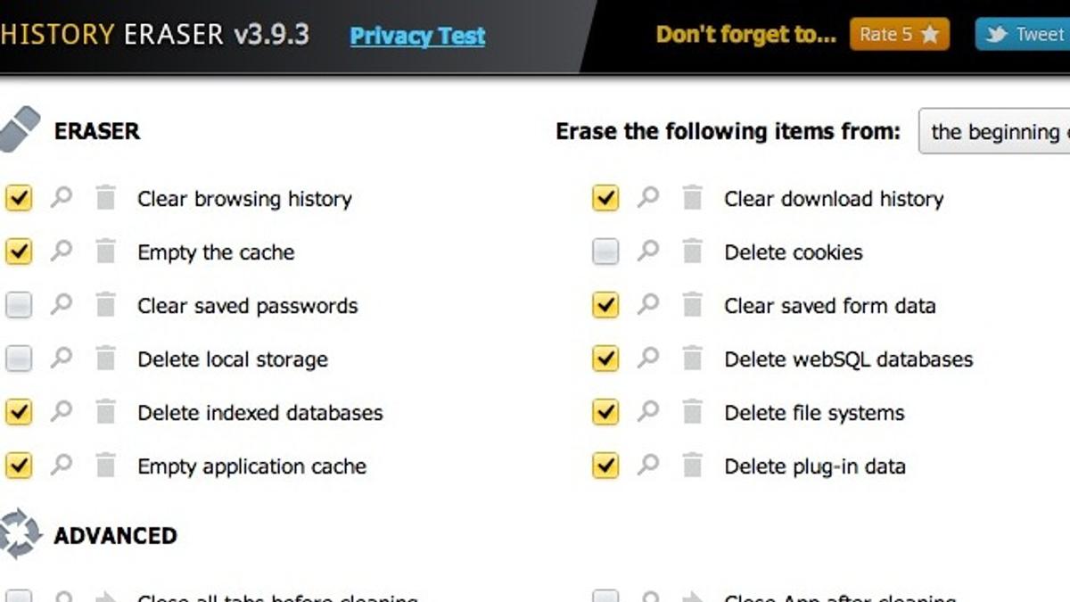 1クリックでChromeの履歴を跡形もなく抹消する『History Eraser』 ライフハッカー・ジャパン