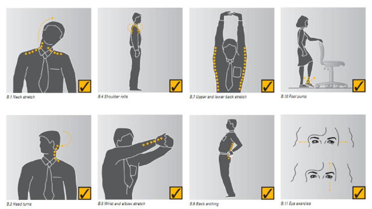 デスクワーカーに捧ぐ 休憩中にできる 簡単ストレッチ一覧表 ライフハッカー ジャパン