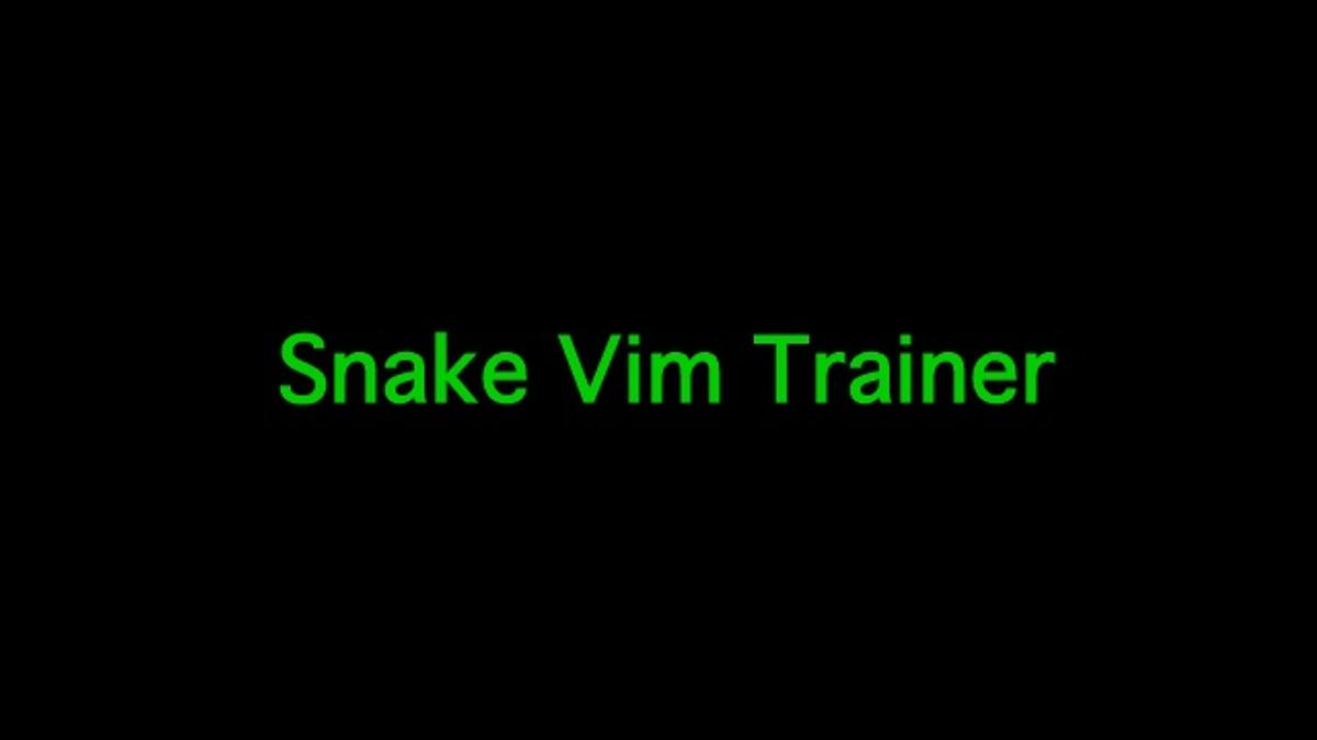 Vimのカーソル移動が覚えられない なら Vim Snake で練習だ ライフハッカー ジャパン