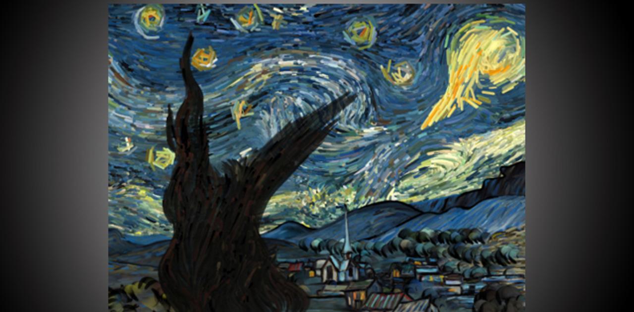夢のような体験 ゴッホの名画 星月夜 に触れるiosアプリ ライフハッカー ジャパン