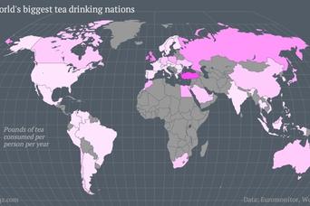 世界一紅茶が好きな国は、日本の3倍以上飲んでいるらしい