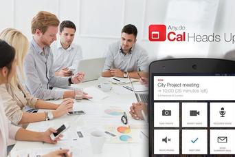 会議をスマートに進めるための新機能：カレンダーアプリ『Cal』に「HeadsUp」搭載