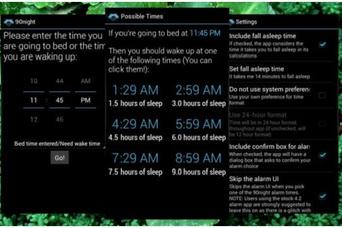 90分の睡眠サイクルに最適な起床時間を設定してくれる目覚ましアプリ『90Night』