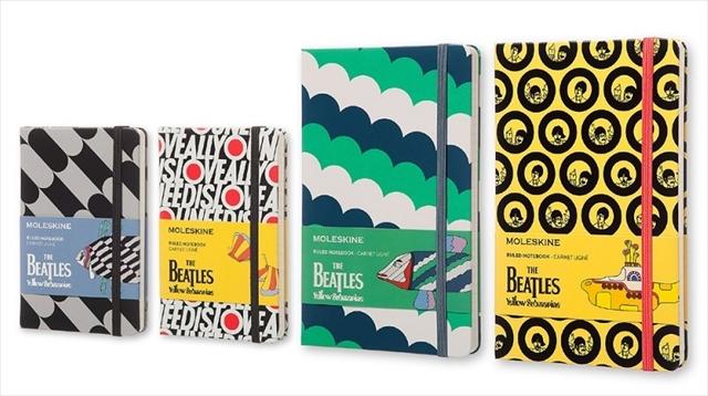 ジャケ買いすべきノートはサイケ！限定版モレスキンノートのBEATLES
